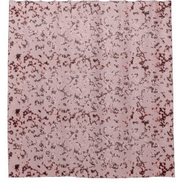 Chic roze Roze Blush Marmer Douchegordijn