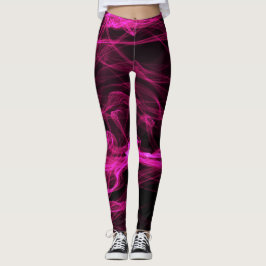 Chic roze Shock Wave Leggings
