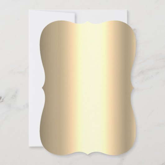 Chic roze Sleigh, String Lights Gold Kaart (Achterkant)