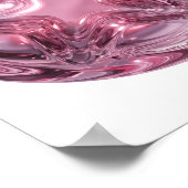 Chic Roze STAR BALL Statement Design Poster (Hoek)