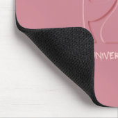 Chic Roze Universe Merk Bureaumat Muismat (Hoek)