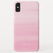 Chic Roze Waterverf Wash Modern Case-Mate iPhone Case (Achterkant)