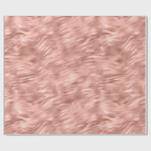 Chic roze Zebra Stripes Cadeaupapier (Vlak)