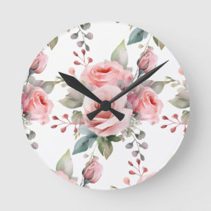 Chic Rozen Bloemen Bloemen Bloemen Bloemen Klok