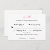 Chic RSVP (Voorkant / Achterkant)
