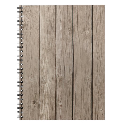Chic Rustic Faux Hood Notitieboek (Voorkant)