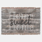chic rustic HOME SWEET HOME | Deken (Voorkant)
