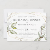 Chic Sage Green Foliage Kaart (Voorkant)