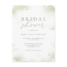 Chic Sage Green Gold Dust Vrijgezellenfeest