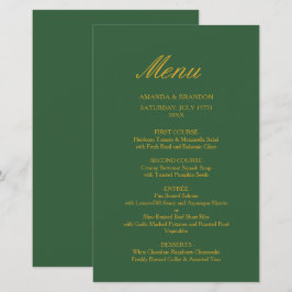 Chic Sage Groen Goud Elegante Huwelijk