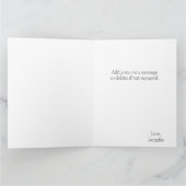 Chic Sakura Roze Bloesem Bloemen Jubileum Kaart (Binnen)