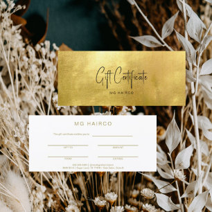 Chic Salon Goud & Wit Cadeaubon