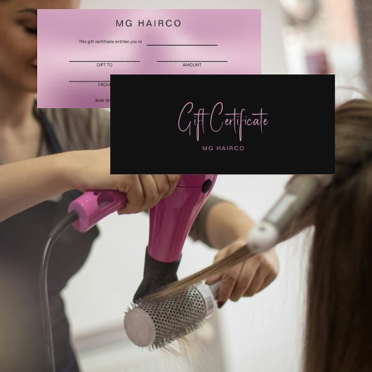 Chic Salon Metallic Roze Cadeaubon