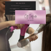 Chic Salon Metallic Roze & Zwart Cadeaubon