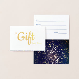 Chic Salon Spa Folie Gift Kaart