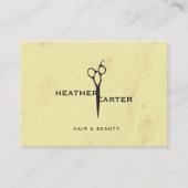 Chic Salon Stylist Afsprakenkaartje (Voorkant)