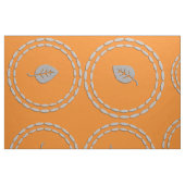 Chic Schattige Silver Leaves Patroon Stof (Fat Quarter)