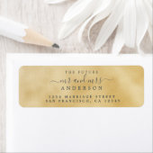 Chic Schrift Toekomst Meneer Mevrouw Trouw Retoura Etiket (Insitu)