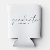 Chic Script-Afstuderen Blikjeskoeler (Achterkant)