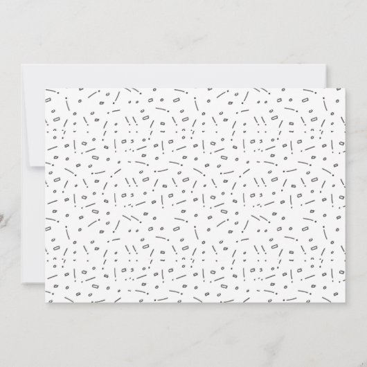 Chic Script "Bedankt voor je huwelijk" Bedankkaart (Achterkant)