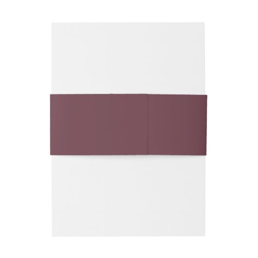 Chic Script Future Mr Mrs Wedding Date Burgundy Uitnodigingen Wikkel (Achterkant Voorbeeld)