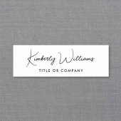 Chic Script Professional Naamplaatje