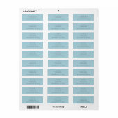 Chic Script Toekomstige Meneer Mevrouw Huwelijk Re Etiket (Full Sheet)