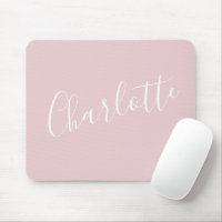 Chic Script Typografie Persoonlijke Girly Roze