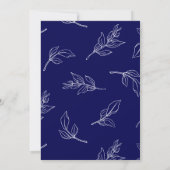 Chic Script Wedding Save the Date 3 Photo Collage Kaart (Achterkant)