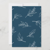 Chic Script Wedding Save the Date 3 Photo Collage Kaart (Achterkant)