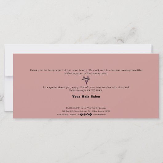 Chic seizoen van Beauty and Joy Black Pink Flat Ka (Achterkant)