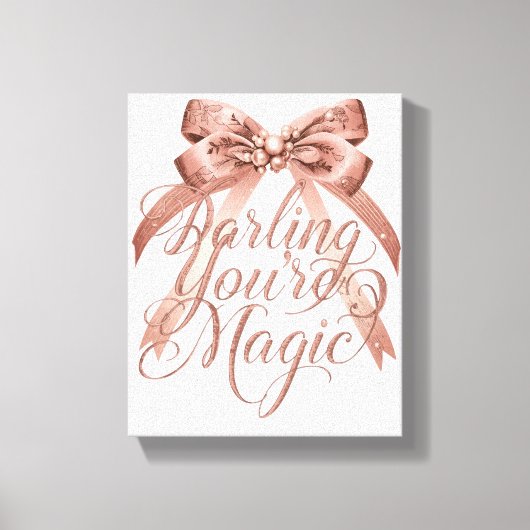 Chic Self Love and Empowerment Message Canvas Afdruk (Voorkant)