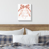 Chic Self Love and Empowerment Message Canvas Afdruk (Insitu (Slaapkamer))