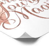 Chic Self Love and Empowerment Message Poster (Hoek)