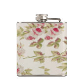  Chic Shabby Girly Flowers Heupfles (Achterkant)