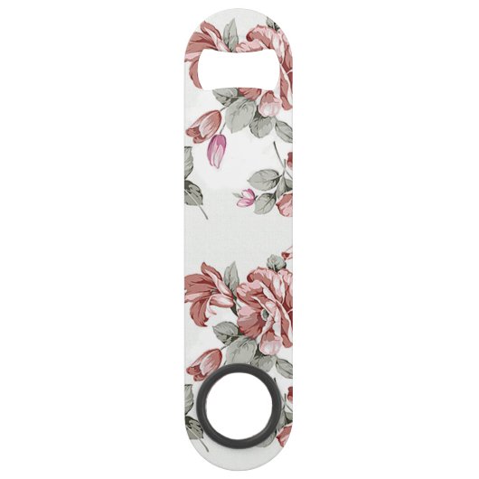  Chic Shabby Girly Flowers Speed Flessenopener (Achterkant)