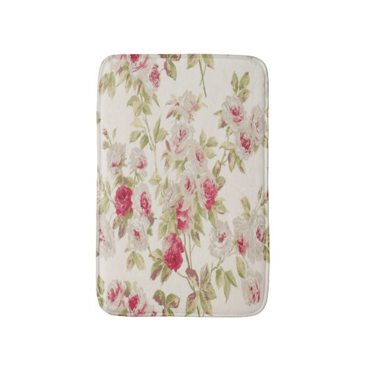  Chic Shabby Girly Rozen Badmat (Voorkant Verticaal)