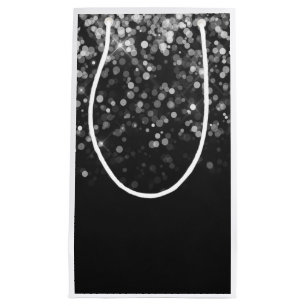 Chic Shiny Night Gift Bag - Wine, glanzend Klein Cadeauzakje
