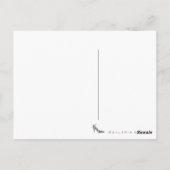 Chic Shoe ~ Briefkaart (Achterkant)