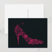 Chic Shoe ~ Briefkaart (Voorkant / Achterkant)