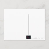 Chic Shoe ~ Briefkaart (Achterkant)