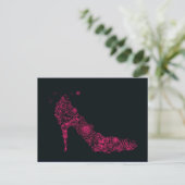 Chic Shoe ~ Briefkaart (Staand voorkant)