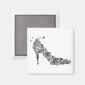 Chic Shoe ~ Magnet (Voorkant / Achterkant)