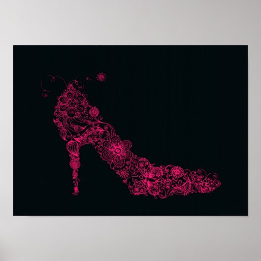 Chic Shoe ~ Poster (Voorkant)