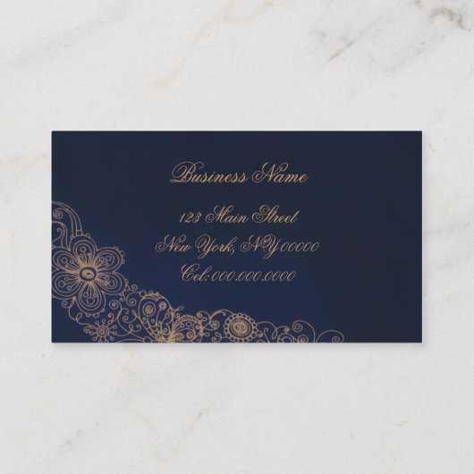 Chic Shoe ~ Visitekaartje (Achterkant)