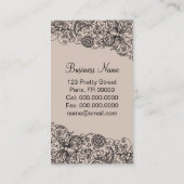 Chic Shoe ~ Visitekaartje (Achterkant)