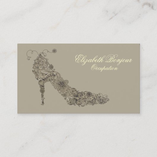 Chic Shoe ~ Visitekaartje (Voorkant)