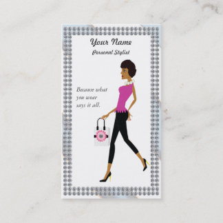 Chic Shopper, Personal Shopper Visitekaartje