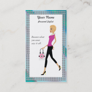 Chic Shopper, Personal Shopper Visitekaartje