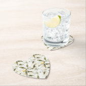 Chic Siciliaanse zomer citroenen bloemenbruiloft Kartonnen Onderzetters (Insitu)